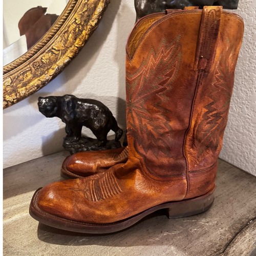 Stivali cowboy western uomo
