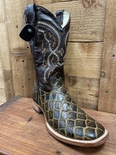 Stivali cowboy western uomo