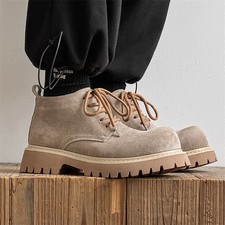 Stivaletti stringati uomo