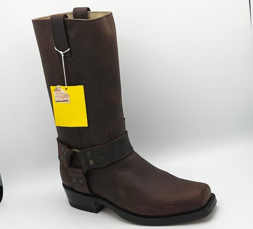 Stivali pelle biker - pelle,
