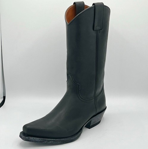Stivali pelle western boots - pelle,