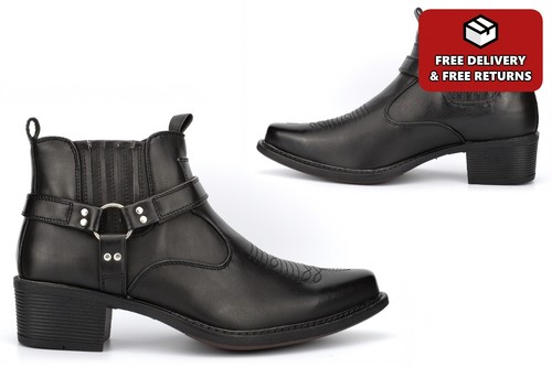 Stivaletti uomo cowboy